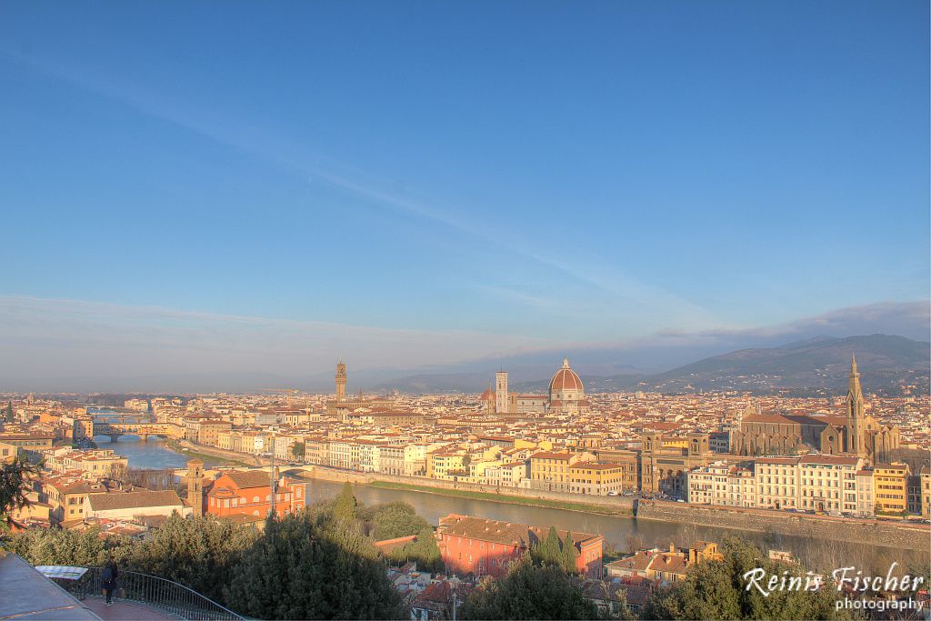 View towards Florence