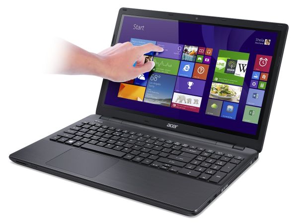 Acer Aspire E 15 E5-511P-P7VB 15.6-Inch Touchscreen Laptop (Midnight Black)