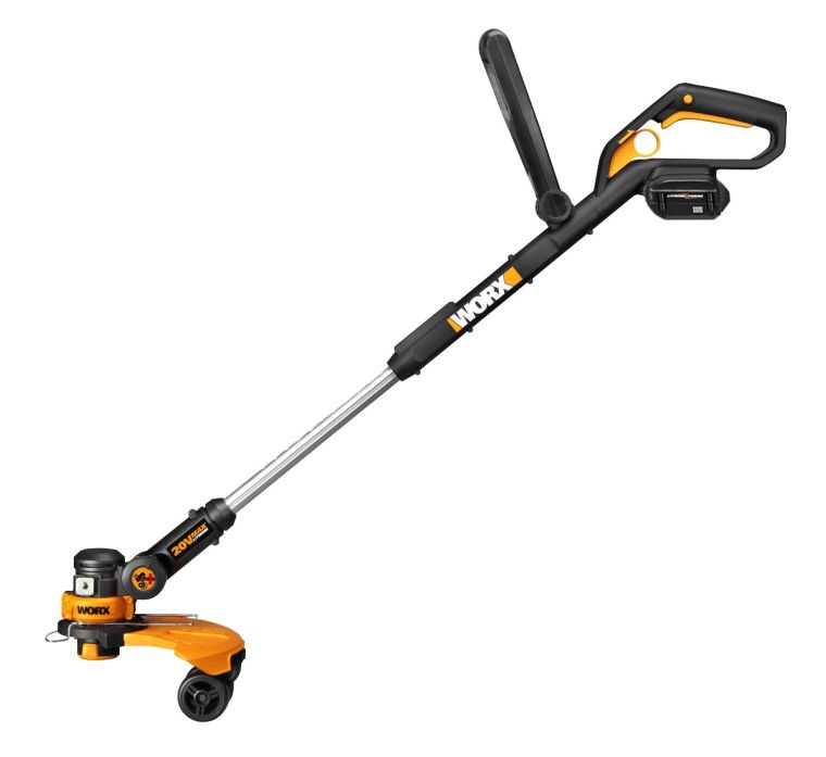 WORX WG175 32-volt Lithium MAX Cordless Grass Trimmer and Edger with Wheel Set