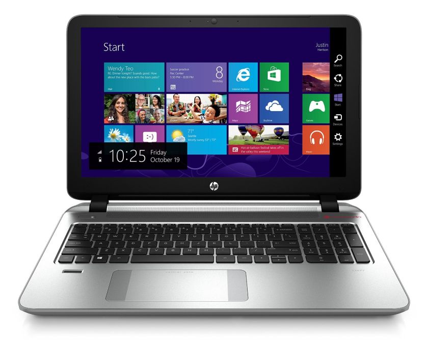 HP ENVY 15.6 Inch Laptop (Intel Core i7, 8 GB, 1 TB HDD, Black, Silver) - Free Upgrade to Windows 10