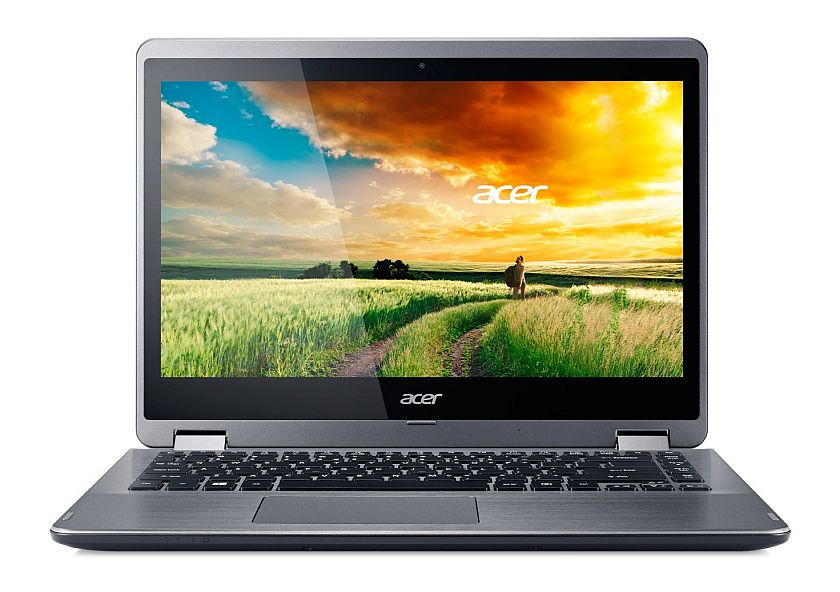 Roll over image to zoom in      Acer Aspire R 14 R3-471T-5039 14-inch HD Touch Notebook - Silver (Windows 10)