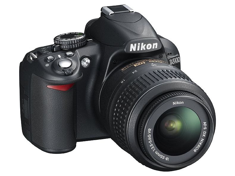 Nikon D3100 DSLR Camera with 18-55mm f/3.5-5.6 Auto Focus-S Nikkor Zoom Lens 