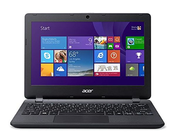 Acer Aspire E 11 ES1-111M-C40S 11.6-Inch Laptop (Diamond Black)