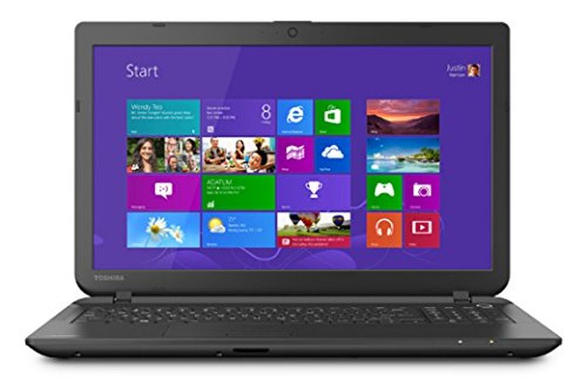 Toshiba Satellite C55-B5100 15.6" Laptop PC -Intel Celeron / 4GB Memory / 500GB HD / DVD±RW/CD-RW / Webcam / Windows 8.1 64-bit