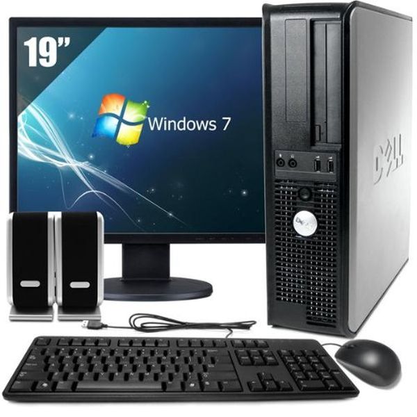 Dell OptiPlex 755 Desktop Computer with 19-Inch Monitor (Brand may vary) - 2.0 GHz Intel Core 2 Duo, 4GB DDR2, 160GB HDD, Windows 7 Home Premium