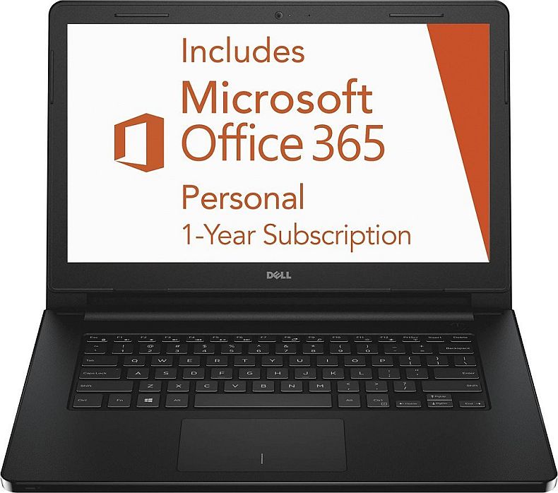 Dell Inspiron 3452 14" Windows 10 Laptop Intel Celeron N3050 2GB 32GB eMMC Flash with Office 365 Personal for One Year