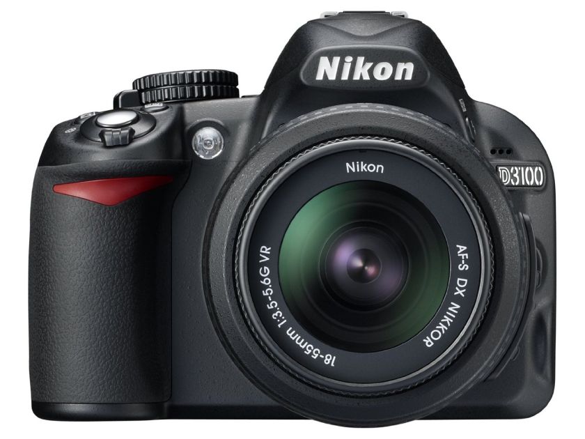 Nikon D3100 DSLR Camera with 18-55mm f/3.5-5.6 Auto Focus-S Nikkor Zoom Lens