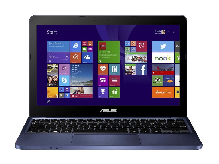 ASUS X205TA 11.6 Inch Laptop (Intel Atom, 2 GB, 32GB SSD, Dark Blue) - Free Upgrade to Windows 10