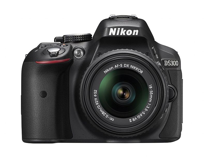 Nikon D5300 24.2 MP CMOS Digital SLR Camera with 18-55mm f/3.5-5.6G ED VR II Auto Focus-S DX NIKKOR Zoom Lens (Black)