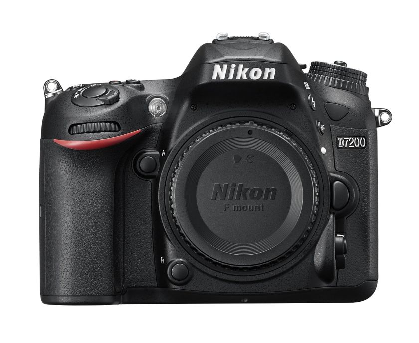 Nikon D7200 DX-format DSLR Body (Black)