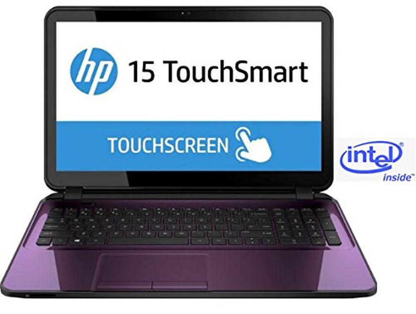 HP Touchsmart 15 Sleek PC in Purple Intel Quad Core up to 2.66GHz 4GB 1TB 15.6" Touch WLED DVD+/-RW HDMI (Certified Refurbished)