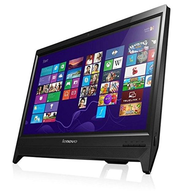 Lenovo C260 19.5-Inch All-in-One Touchscreen Desktop (57327041) Black