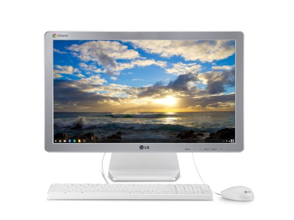 LG ChromeBase 22CV241-W 22-Inch All-in-One Cloud Desktop