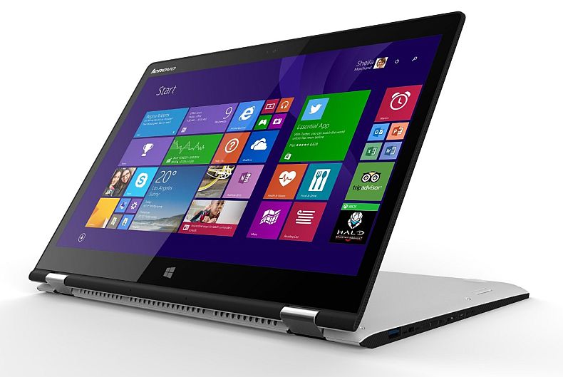 Lenovo - Yoga 3 2-in-1 14" Touch-Screen Laptop - Intel Core i5 - 8GB Memory - 128GB Solid State Drive - Black