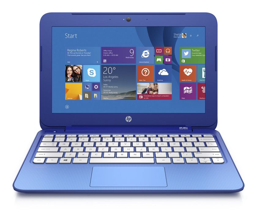 HP Stream 11.6 Inch Laptop (Intel Celeron, 2GB, 32GB SSD, Horizon Blue) Includes Office 365 Personal for One Year