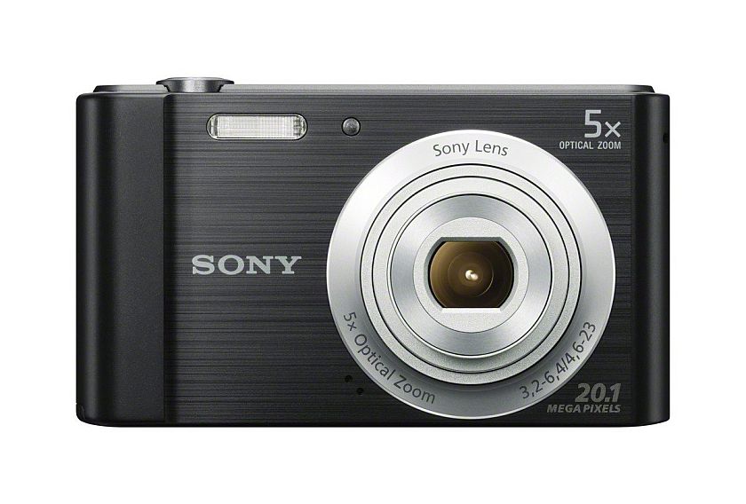 Sony W800/B 20.1 MP Digital Camera (Black)