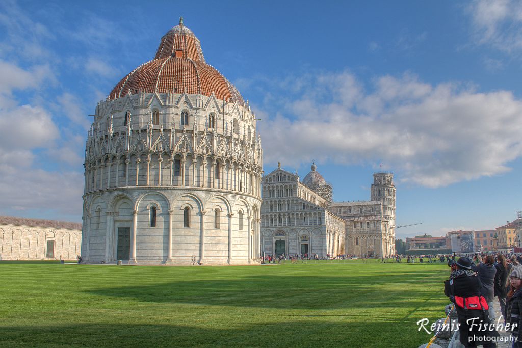 Cathedral near Pisa tower