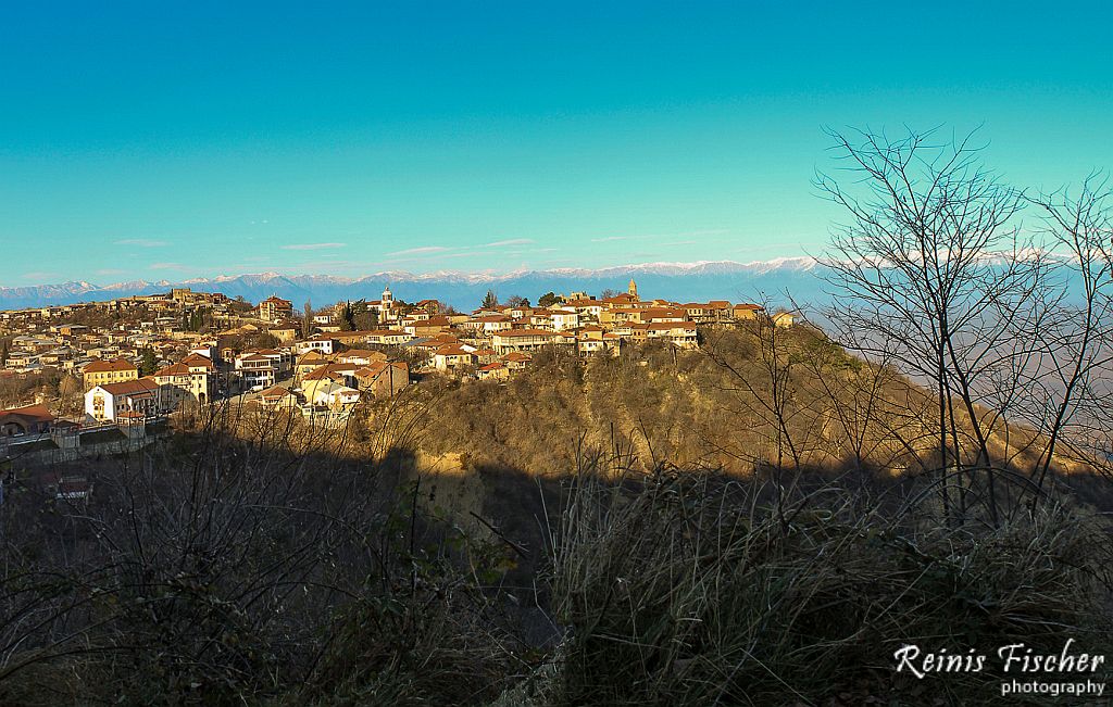 View to Sighnaghi town