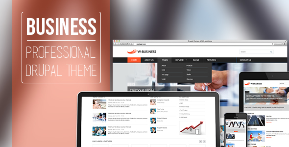 Business - Professional Drupal Theme for Company