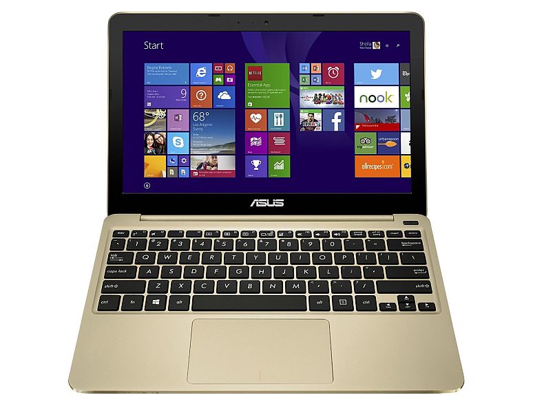 ASUS X205TA 11.6 Inch Laptop (Intel Atom, 2 GB, 32GB SSD, Gold) - Free Upgrade to Windows 10