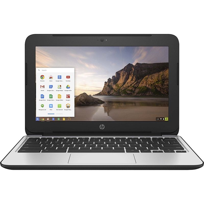 HP Chromebook 11 G4 11.6 Inch Laptop (Intel N2840 Dual-Core, 2GB RAM, 16GB Flash SSD, Chrome OS), Black