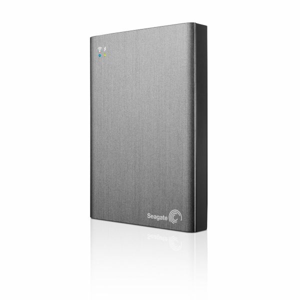 Seagate Wireless Plus 1TB Portable Hard Drive with Built-in WiFi (STCK1000100)