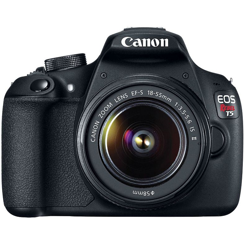 Canon EOS Rebel T5 EF-S 18-55mm IS II Digital SLR