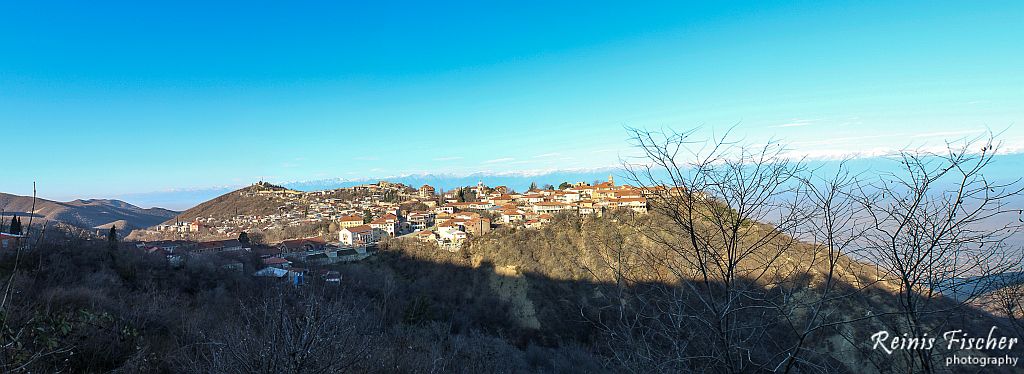 Panorama of Sighnaghi town