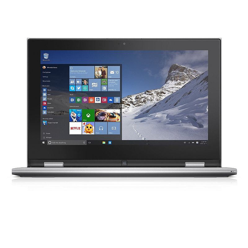 Dell Inspiron 11 3000 Series 2-in-1 11.6 Inch Laptop (Intel Pentium N3540, 4 GB RAM, 500 GB HDD, Silver) Integrated Intel HD Graphics
