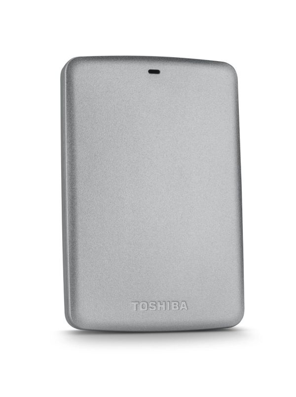 Toshiba Canvio Basics 1TB Portable Hard Drive- Silver (HDTB310XS3AA)