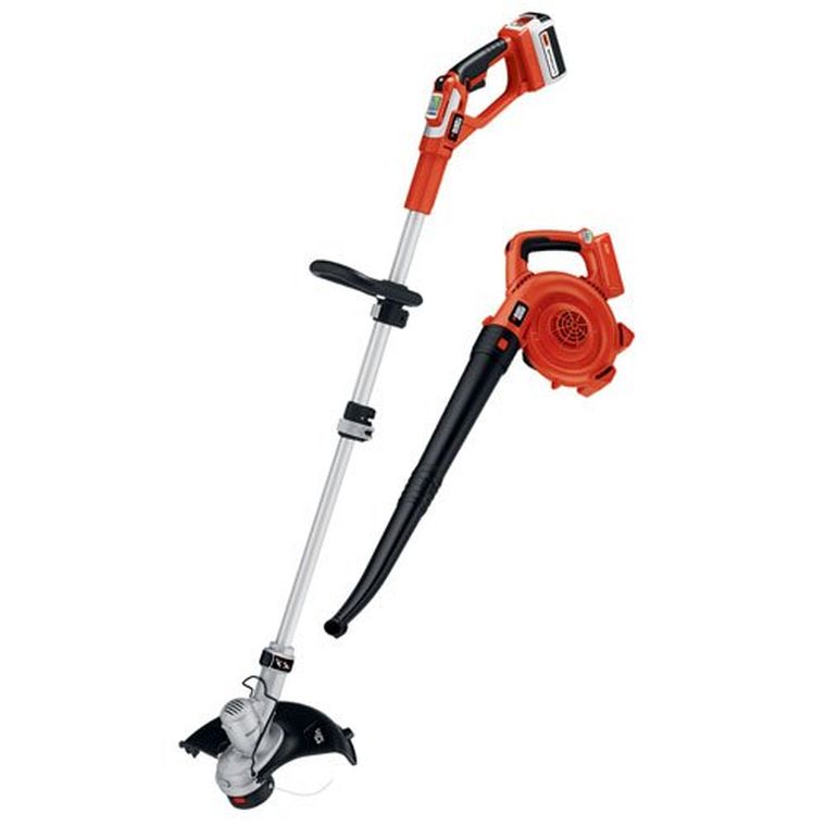Black & Decker LCC140 40-volt Max String Trimmer and Sweeper Lithium Ion Combo Kit Black & Decker LCC140 40-volt Max String Trimmer and Sweeper Lithium Ion Combo Kit