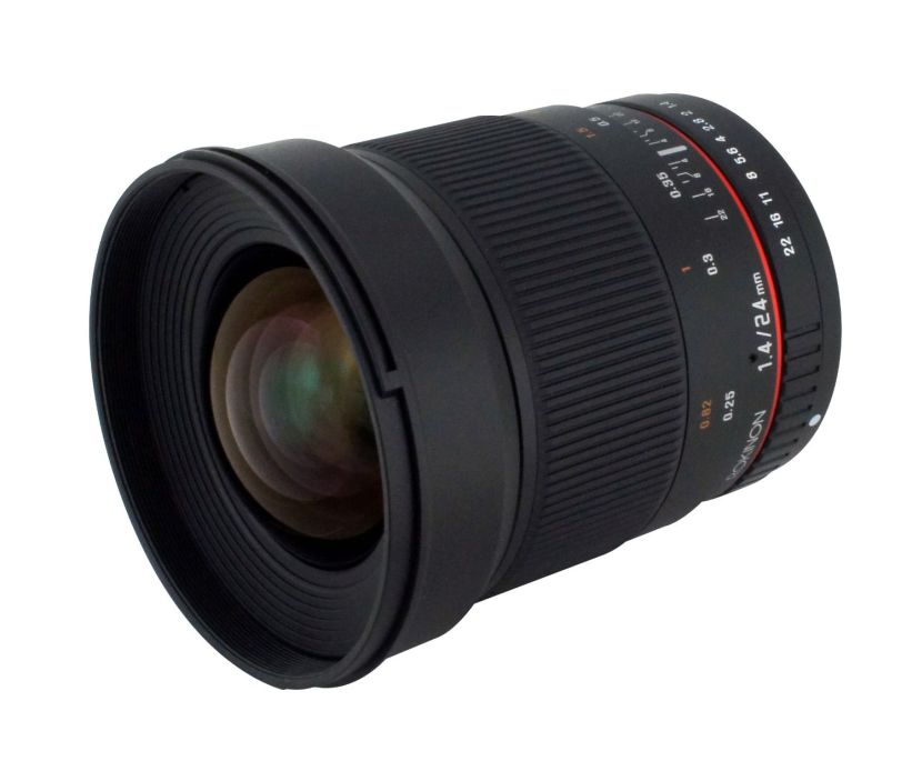 Rokinon 24mm F/1.4 Aspherical Wide Angle Lens for Canon RK24M-C