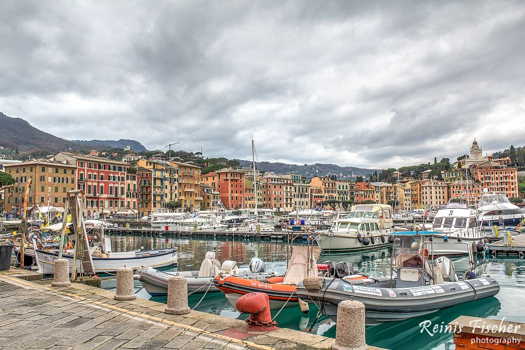 Portofino bay in Italy