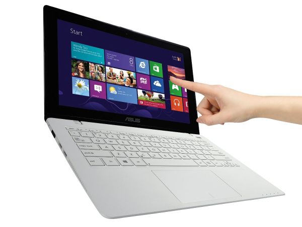 ASUS K200MA-DS01T-WH(S) 11.6-Inch HD Touchscreen Laptop (White)