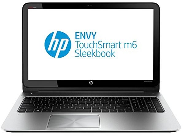 HP ENVY TouchSmart Sleekbook m6-k022dx - 750GB HDD / 6GB DDR3 SDRAM / AMD Elite Quad-Core A10-5745M Accelerated Processor / Windows 8 / Beats Audio / 15.6-inch HD LED-Backlit Touchscreen Laptop (Modern Silver) (Certified Refurbished)