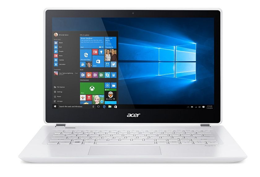 Acer Aspire V 13 V3-372T-5051 13.3-inch Full HD Touch Notebook - Platinum White (Windows 10)