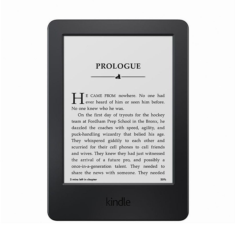 Kindle, 6" Glare-Free Touchscreen Display, Wi-Fi - Includes Special Offers