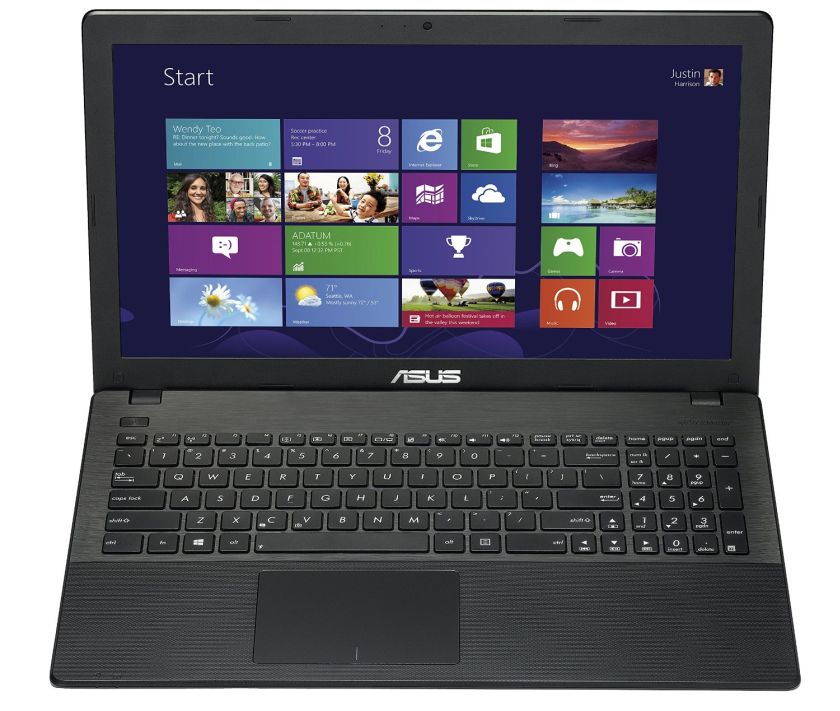 ASUS 15.6-Inch Intel Dual-Core 2.16 GHz Laptop, 500 GB & 4 GB RAM (Free Windows 10 Upgrade)