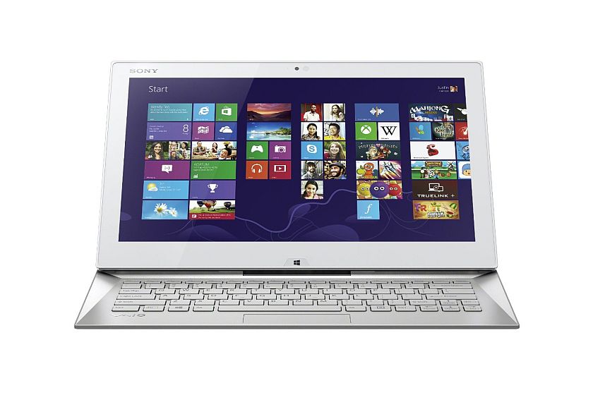 Sony VAIO Duo SVD13213CXW 13.3-Inch Convertible 2 in 1 Touchscreen Ultrabook (Carbon White)