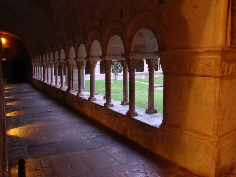 Backyard of Girona's Cathedral