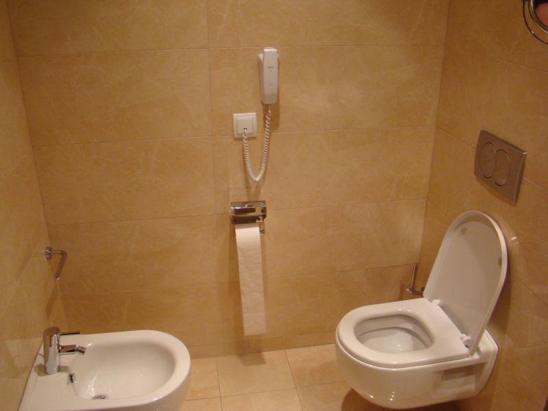 Bathroom at hotel Ultopia Girona