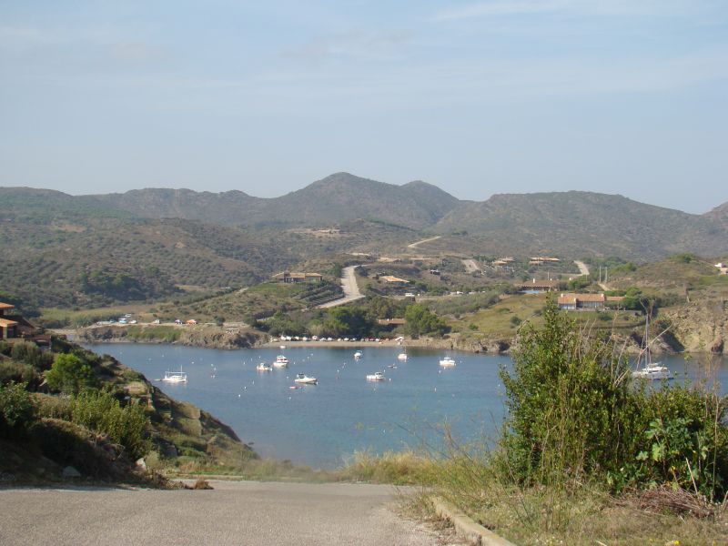 Cadaques bay with boats