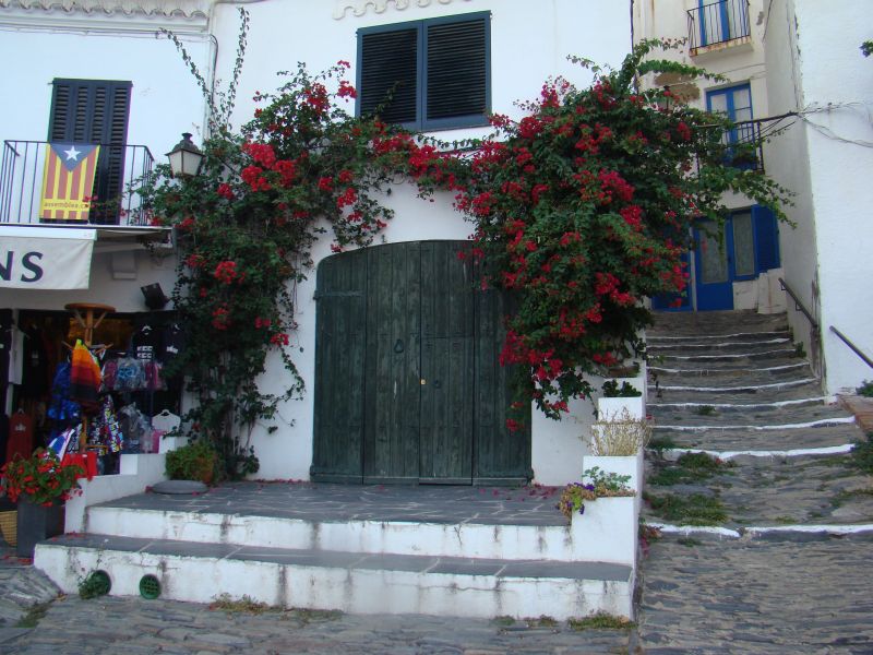 Beautiful house decorations at Cadaques