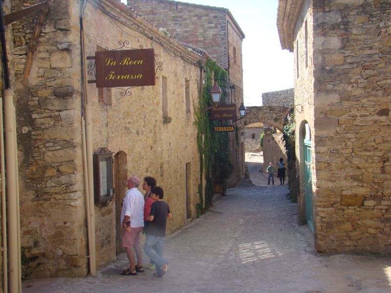 Medieval streets of Peratallada