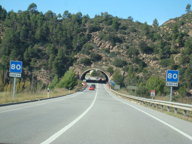 Tunnels in Spain