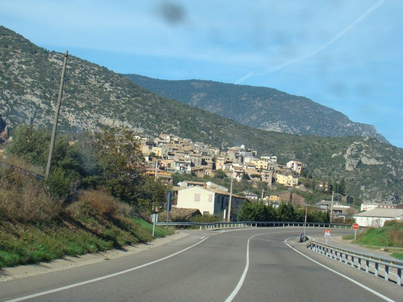 Town let close to border of Andorra
