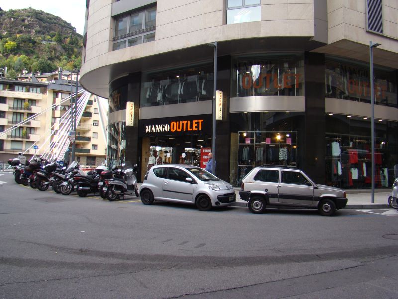 City centre of Andorra La Vella