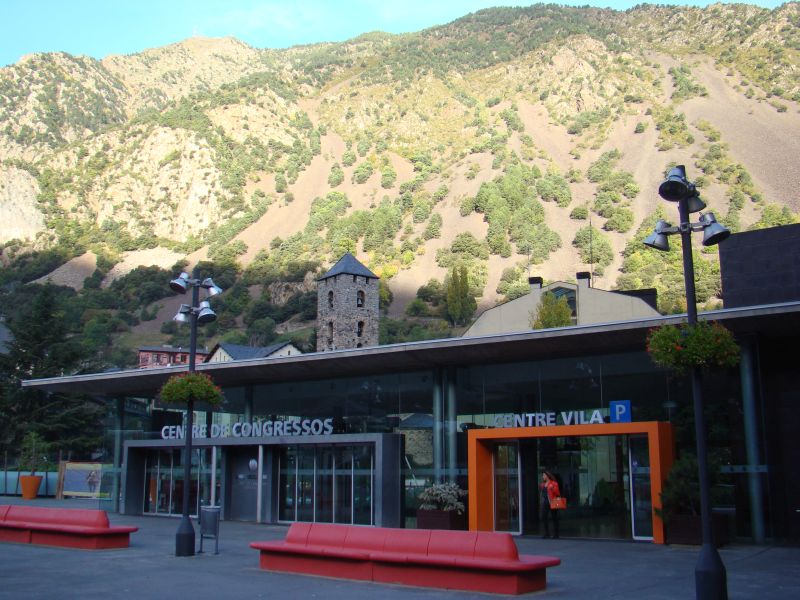 Parking lot at Andorra
