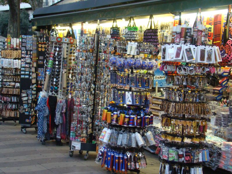 Souvenir shops