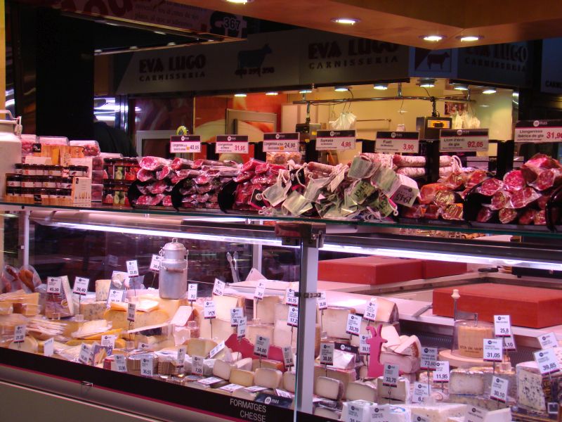 Cheese stand